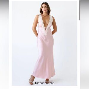 Rumored Venice Maxi Dress. Size small. Baby pink